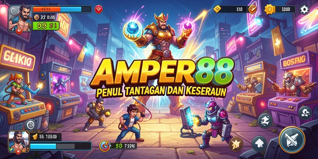 Gameplay seru AMPER88 dengan grafis menarik.