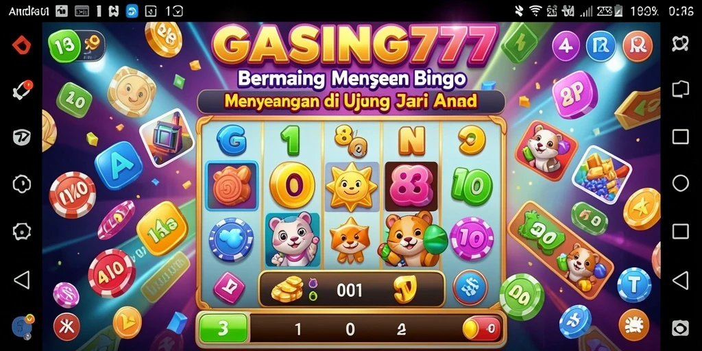 Gambar dari gameplay Bingo yang seru dan menarik di GASING777.