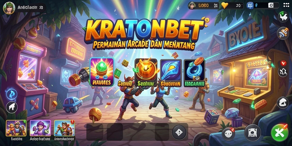 Tampilan gameplay seru dari KRATONBET yang menantang setiap pemain.
