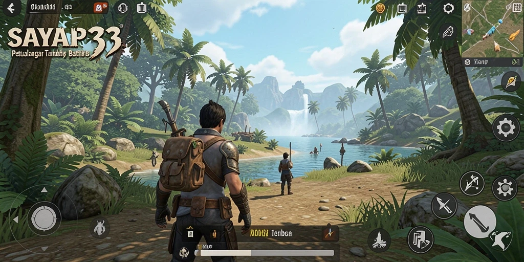 Tampilan gameplay menakjubkan dalam dunia Open World.
