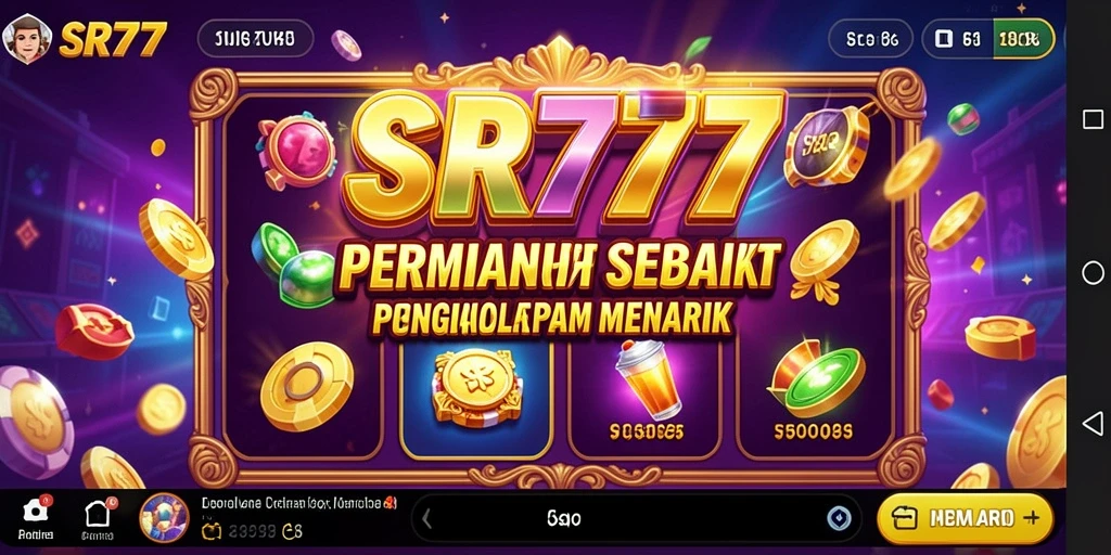 Tampilan gameplay menarik dari SR777 menunjukkan keseruan bermain slot.