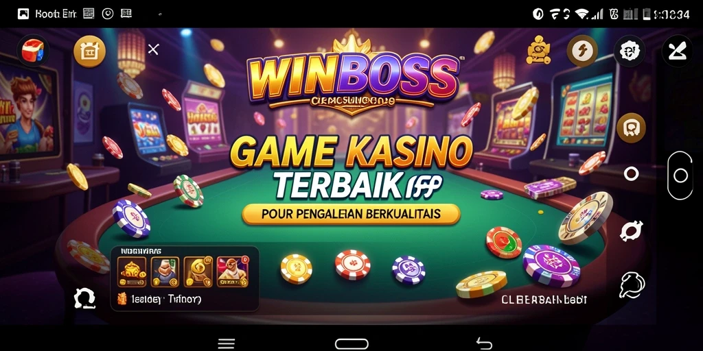 Screenshot gameplay WINBOSS yang menampilkan aksi slot seru.